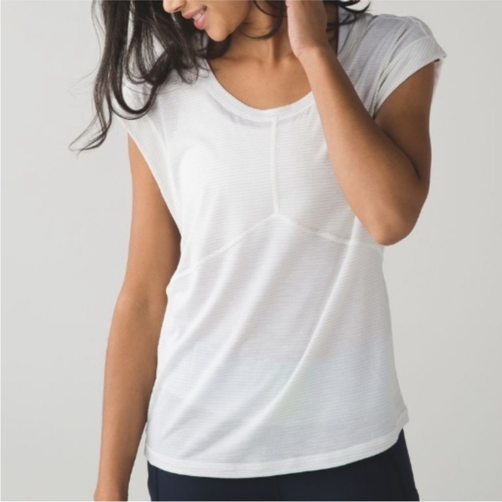 Lululemon Get Sweat Tee Size 4